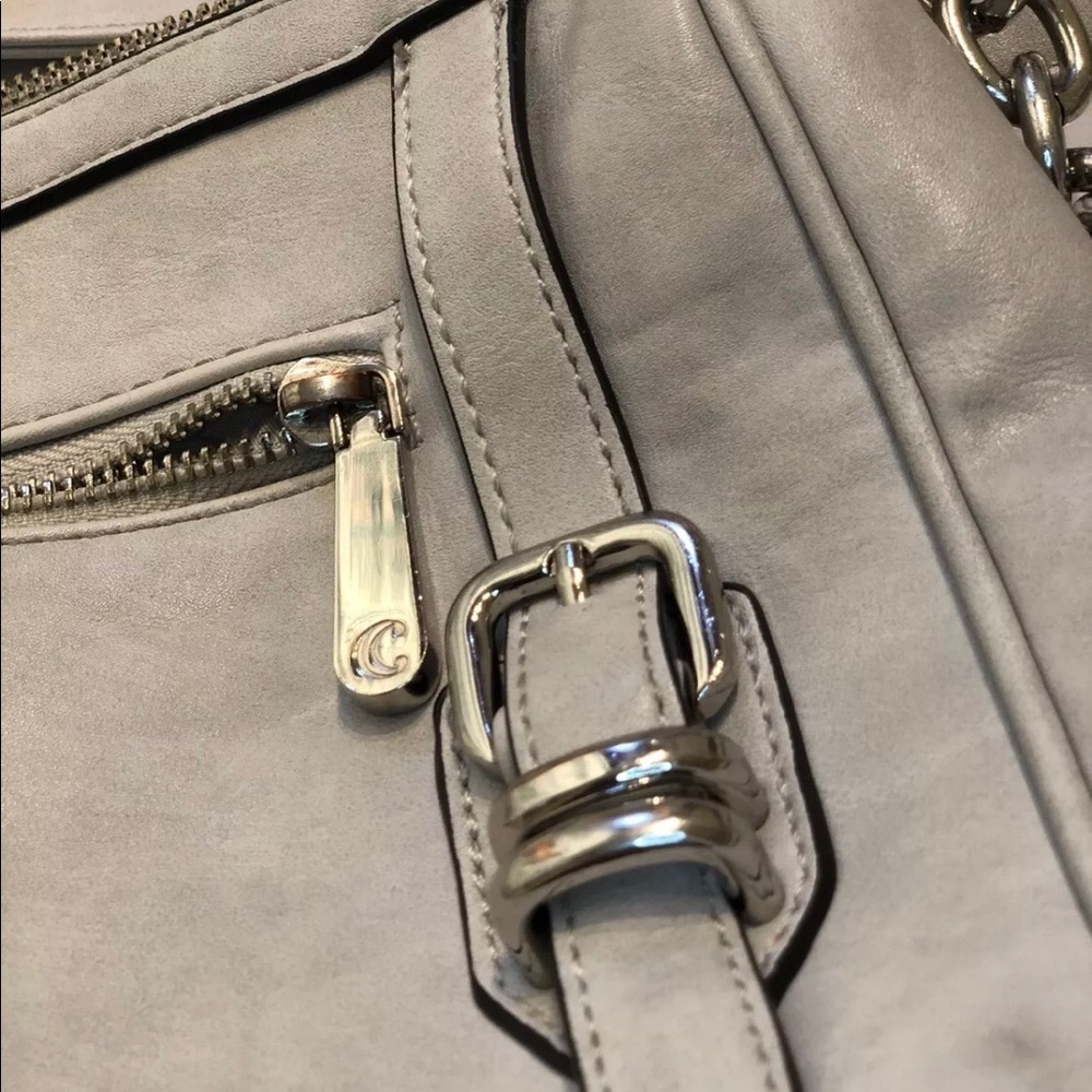 ‼️SOLD‼️ Charming Charlie Gray Crossbody Bag
